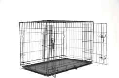 Zdjęcie Nordic Paws Buda Dla Psa Wire Cage Black M 47x77x55cm NORDICPAWS5400585297362 - Turek