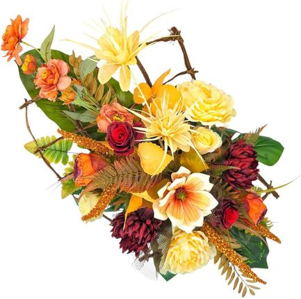 Global P&P Sp. Z O.O. Nowoczesny Stroik Na Cmentarz Kwiaty Wiązanka Miska Na Grób Wszystkich Świętych