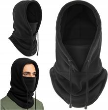 Zdjęcie Czapka zimowa komin Trizand uniwersalny rozmiar damska męska ciepła czarna - Grybów