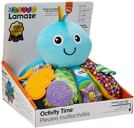 Lamaze Octivity Time Baby Sensory Toy Soft Toy For Play And Discovery Octopus Toddler Suitable From 6 Months 1+ Year Old Boys