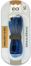Zdjęcie Exc Whippy Pro kabel do ładowania USB-A Lightning 0,9m 12W chabrowy - Sejny