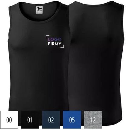 Top męski 160g Core 142 z logo własnym nadrukiem na sercu odzież reklamowa WSZYSTKIE KOLORY