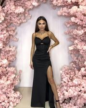 Zdjęcie Sukienka długa Lover kolor czarny - Mszana Dolna