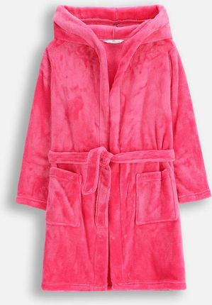 Szlafrok z kapturem w kolorze fuksji