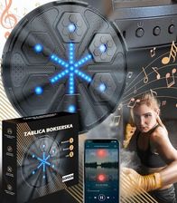 Zdjęcie Gordon Tablica Bokserska Inteligentna Treningowa Ścienna Elektoniczna Trenażer Muzyka Bluetooth Do Treningu Ćwiczeń Boksu - Sławków