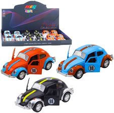 Zdjęcie Leantoys Autko Garbus Metalowy Z Napędem Pull-Back Mix - Nowe Brzesko