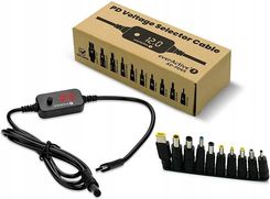 Zdjęcie Everactive Uniwersalny zasilacz Usb-c Pd DC 5V, 9V, 12V, 15V, 20V AD-PD65 - Ożarów