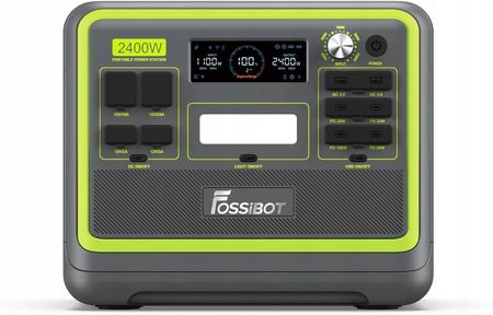 Мобільний сонячний комплект Fossibot FOSSiBOT-POLSKA F2400 Green SP200 - фото 4