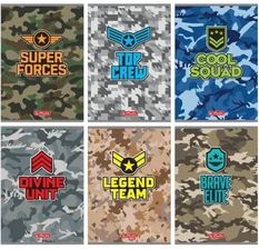 Zdjęcie Herlitz Zeszyt A5 16 Kartek W Linię Podwójną Military - Jutrosin