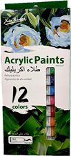 Zdjęcie Chinahurt Farbki Akrylowe 12 Kolorów X Ml Zestaw Do Malowania Na Różnych Powierzchniach - Szubin