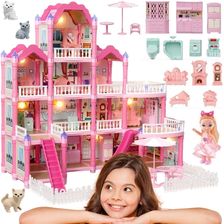 Zdjęcie Woopie Domek Dla Lalek Villa Z Akcesoriami I Lalką 296El. - Grodzisk Mazowiecki