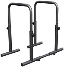 Zdjęcie Gorilla Sports Regulowane poręcze do dipów, czarne - Trzebinia