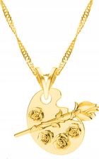 Zdjęcie Larezo Łańcuszek złoty naszyjnik 925 Paleta Frida Khalo - Ryglice