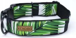 Zdjęcie Kendog Obroża Dla Psa Handmade Liście Monstera 5Cm L - Łapy