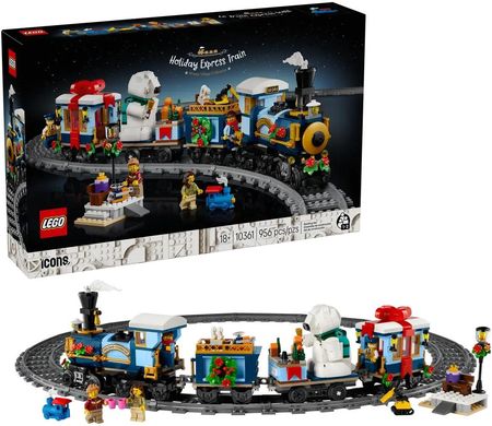 LEGO Icons 10361 Świąteczny ekspres