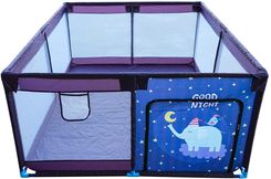 Zdjęcie Ramiz Miękki Kojec Dla Dzieci Prostokąt Nocny Słonik - Buk