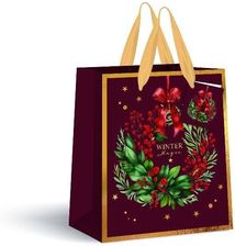 Zdjęcie Interdruk Torebka Prezentowa 33X46X13Cm Burgundy - Radomyśl Wielki