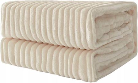 MIULEE Sherpa Przytulny koc polarowy, ciepły 153x203cm