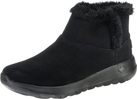 [AC] Skechers On-the-go Joy - Bundle Up klasyczne botki, czarny zamsz, 36.5 EU