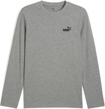 Zdjęcie Puma Męska Koszulka Essentials Z Logo No. 1 I Długim Rękawem Medium Gray Heather - Tczew