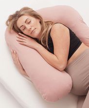 Zdjęcie Piapimo Poduszka Ciążowa Do Spania Typu 7 Jersey Różowy - Libiąż