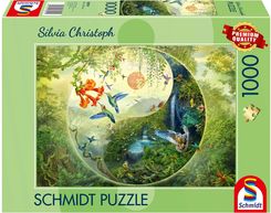 Zdjęcie Schmidt Puzzle Silvia Christoph W Lesie Kolibrów 113656 1000 El. - Kościan