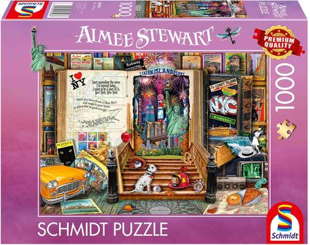 Schmidt Puzzle Aimee Stewart Wspomnienia Z Nowego Jorku 113651 1000 El.