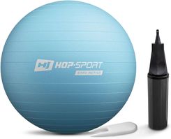 Zdjęcie Piłka fitness 45cm z pompką - niebieska - Mikstat