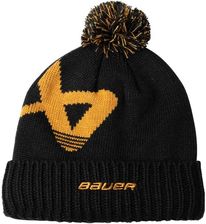 Zdjęcie Czapka zimowa Bauer Intermediatearsia Knit Pom Dziecięce (kolor szaro-zielony) / Wysyłka 24h / Dostawa od 0zł / - Tarnowskie Góry