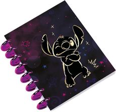 Zdjęcie Patio Kołobrulion B5 Disney Gold Stitch Big Ring 100 Kartek Wzór 3 - Kórnik