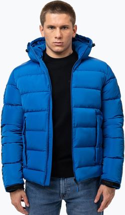 Kurtka zimowa męska Pitbull Airway 4 Padded Hooded royal blue