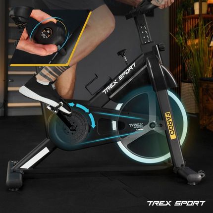 Trex Sport Rower Spiningowy Indoor Cycling Fargo Tx-840Sb
