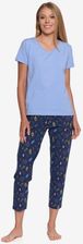 Zdjęcie Piżama damska Moraj PDD4600-017 niebieska - Jędrzejów