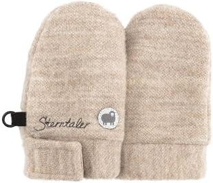[AC] Sterntaler Rękawiczki bez kciuka z wełny (merynos) z kaszmirem w dotyku unisex – niemowlęta i dziecięce rękawiczki z podszewką z wełnianego dżers