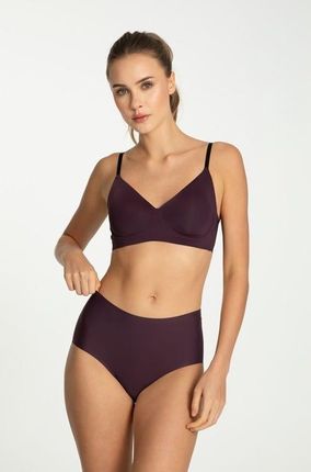 Biustonosz Simple t-shirt Bra Dark Plum (Rozmiar XL)