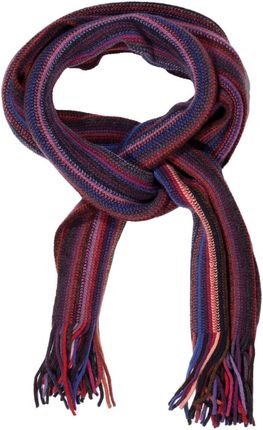 Bordowy szal wełniany SW-033