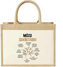 Zdjęcie Mózg sekretarki - Torba z juty na prezent - Bielsko-Biała