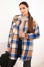 Zdjęcie Koszula damska w kratę chabrowa - Sulejów