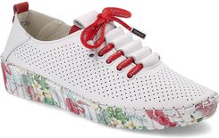 Zdjęcie Białe Półbuty Artiker Modne Obuwie Damskie - Radlin