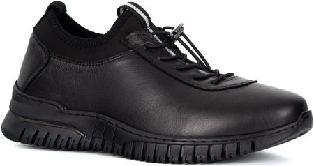 Damskie półbuty skórzane elastyczna cholewska model 535 VAC