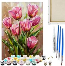 Zdjęcie Artnico Zestaw Maluj Po Numerach 40X50 (TULIPANY) - Myślenice