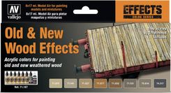 Zdjęcie Vallejo 71.187 Model Air Effects Old & New Wood 8X17Ml - Dolsk
