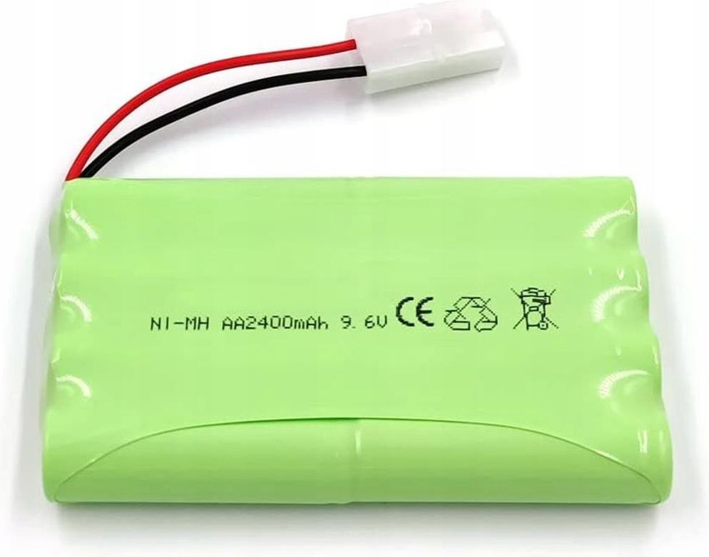Batteria Ni-MH 6V 2400mAh Con Connettore SM-2P E Cavo USB Per Auto RC, Luci Solari, Camion Giocattolo, Utensili Elettrici - 4