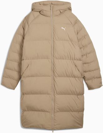 Płaszcz puchowy damski Puma MONO HOODED beżowy 68838455