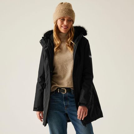 Płaszcz damski przejściowy ocieplany przeciwdeszczowy Sabinka