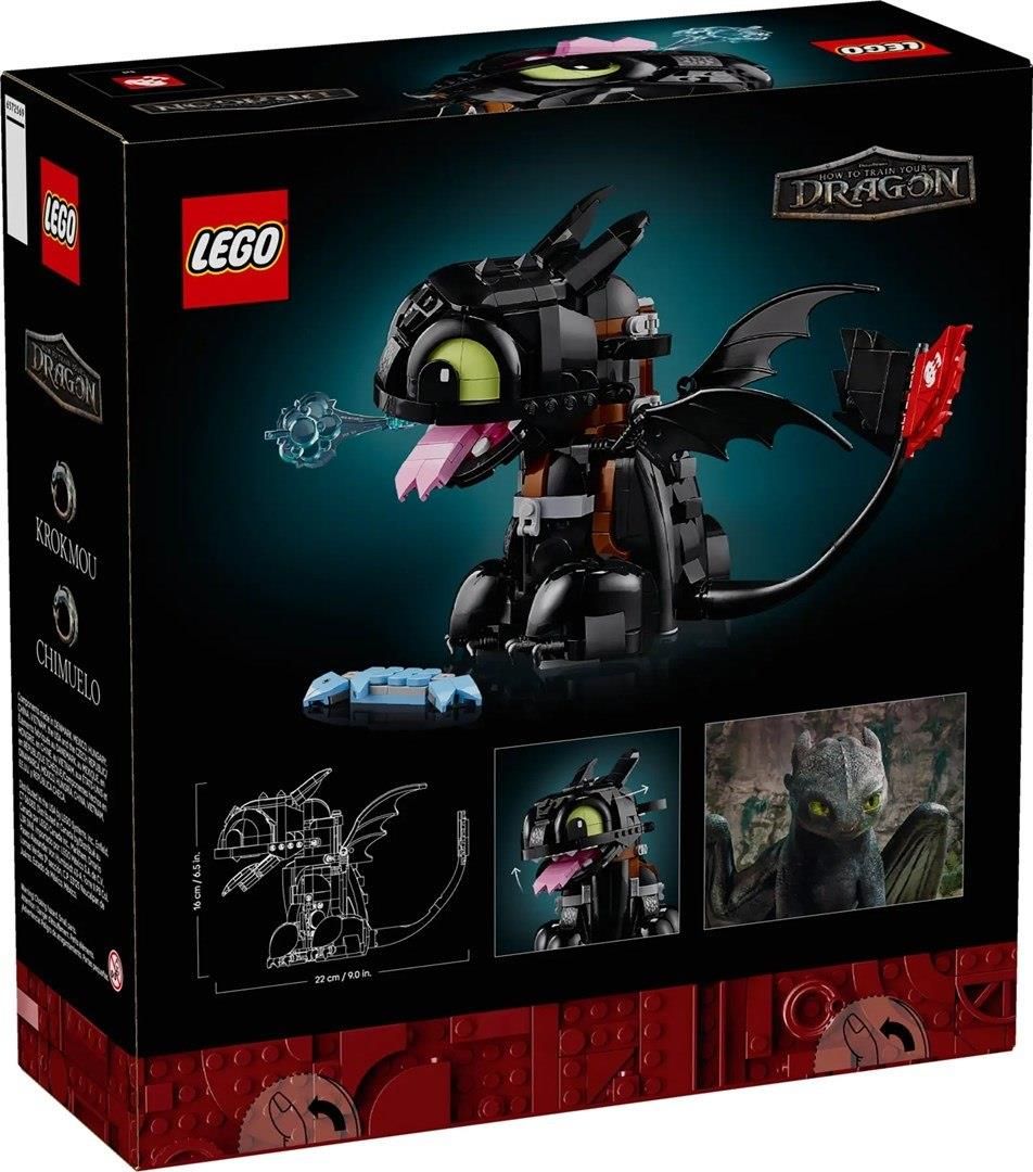 LEGO Icons 10375 Jak wytresować smoka: Szczerbatek - Ceny i opinie ...