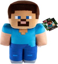Zdjęcie Mattel Minecraft Steve Duży pluszak (ok. 40,5 cm) HWD76 - Gryfino
