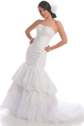 Suknia Ślubna FSS509 BIAŁY