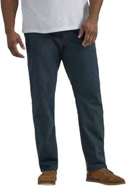 [AC] Lee Męskie spodnie Big & Tall Performance Series Extreme Comfort, Navy, 46W / 32L