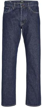 [AC] JACK & JONES Dżinsy męskie o regularnym kroju RDD Royal RE 328 Relaxed Fit Jeans, niebieski (Dark Blue Denim), 33W / 32L